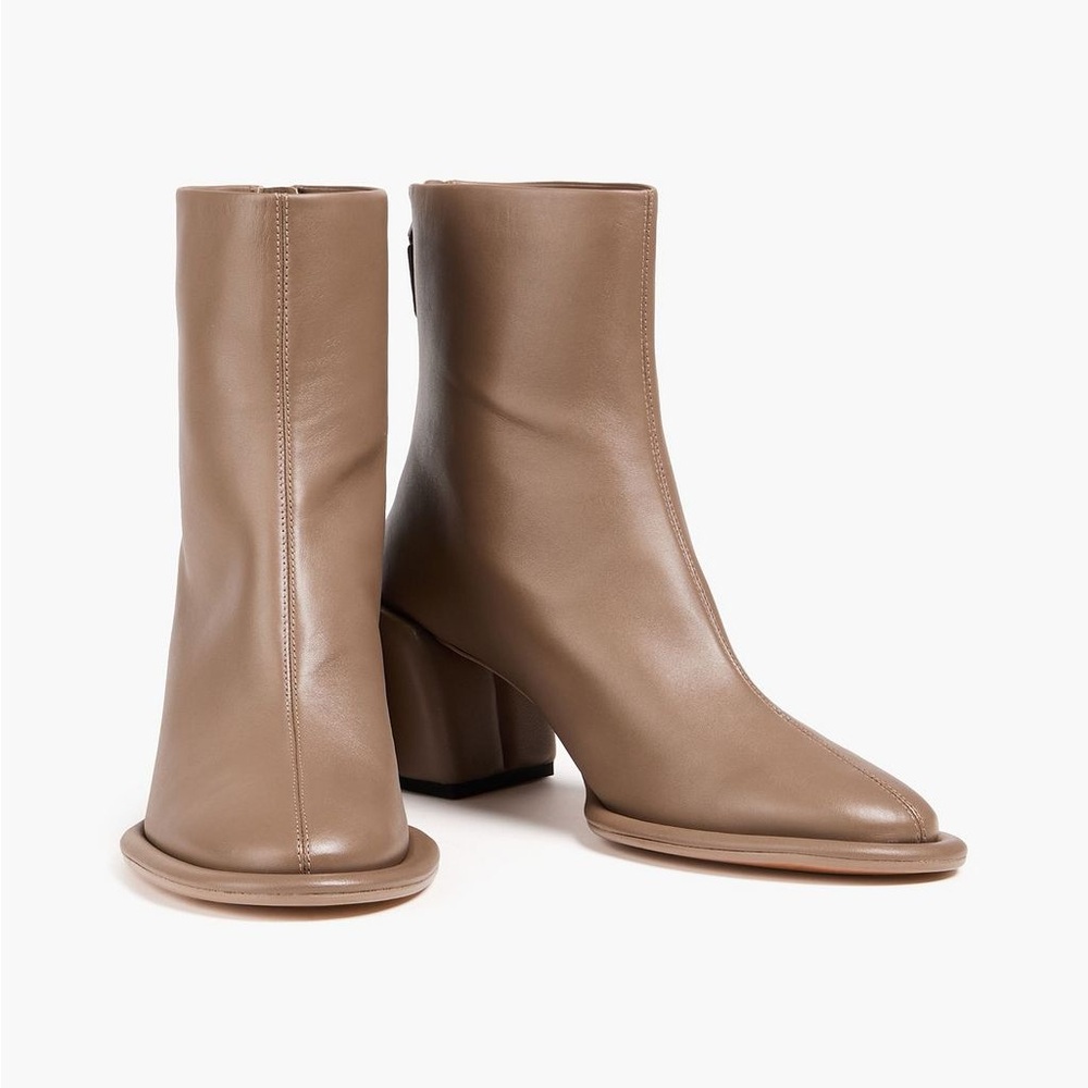 3.1 Phillip Lim Taupe Heeled Boots Naomi